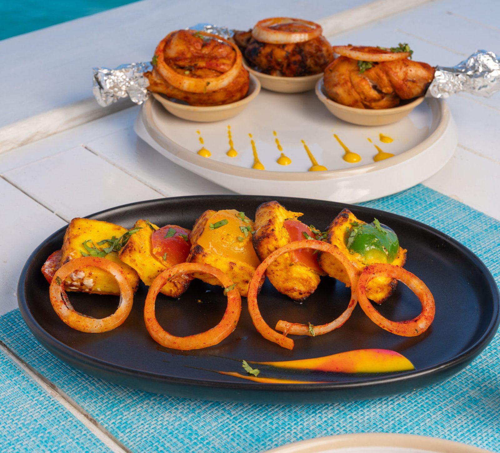 Authentic Indian cuisine at a cliffside Indian restaurant in Koh Samui