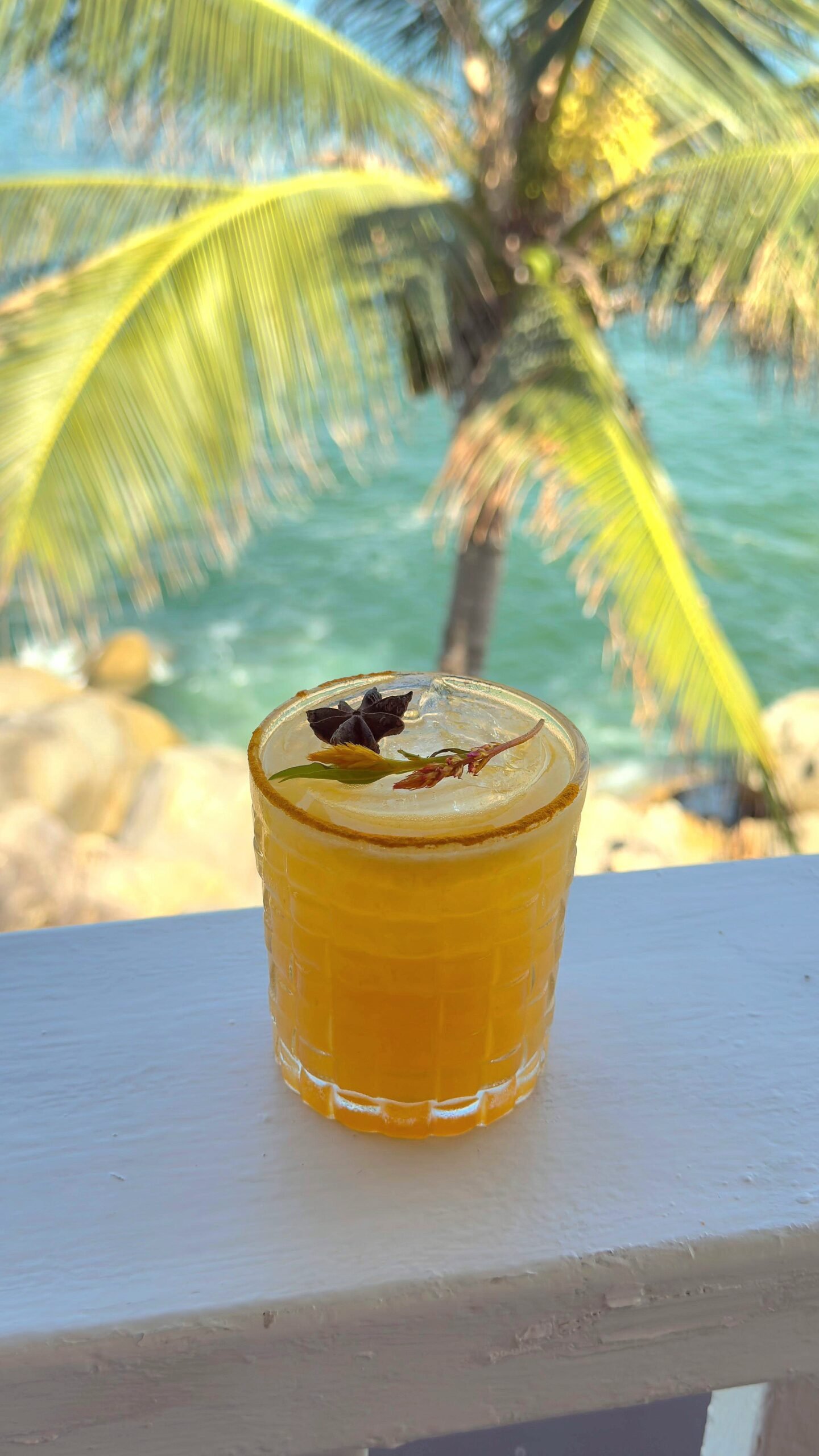 Panoramic ocean-view dining at a cliffside restaurant in Koh Samui